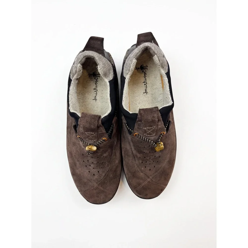 Timberland x Smartwool Brown Suede Leather Slip On Bungee Shoes Mens 12